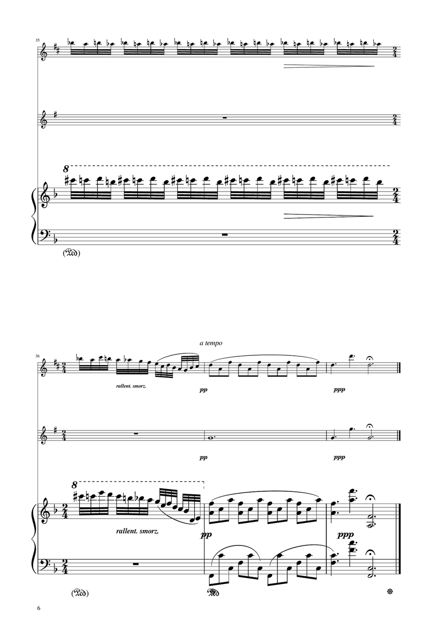 Chopin - Nocturne op.9 No.2 - Sax Duet AT Woodwind Duet scores gallery preview page 6