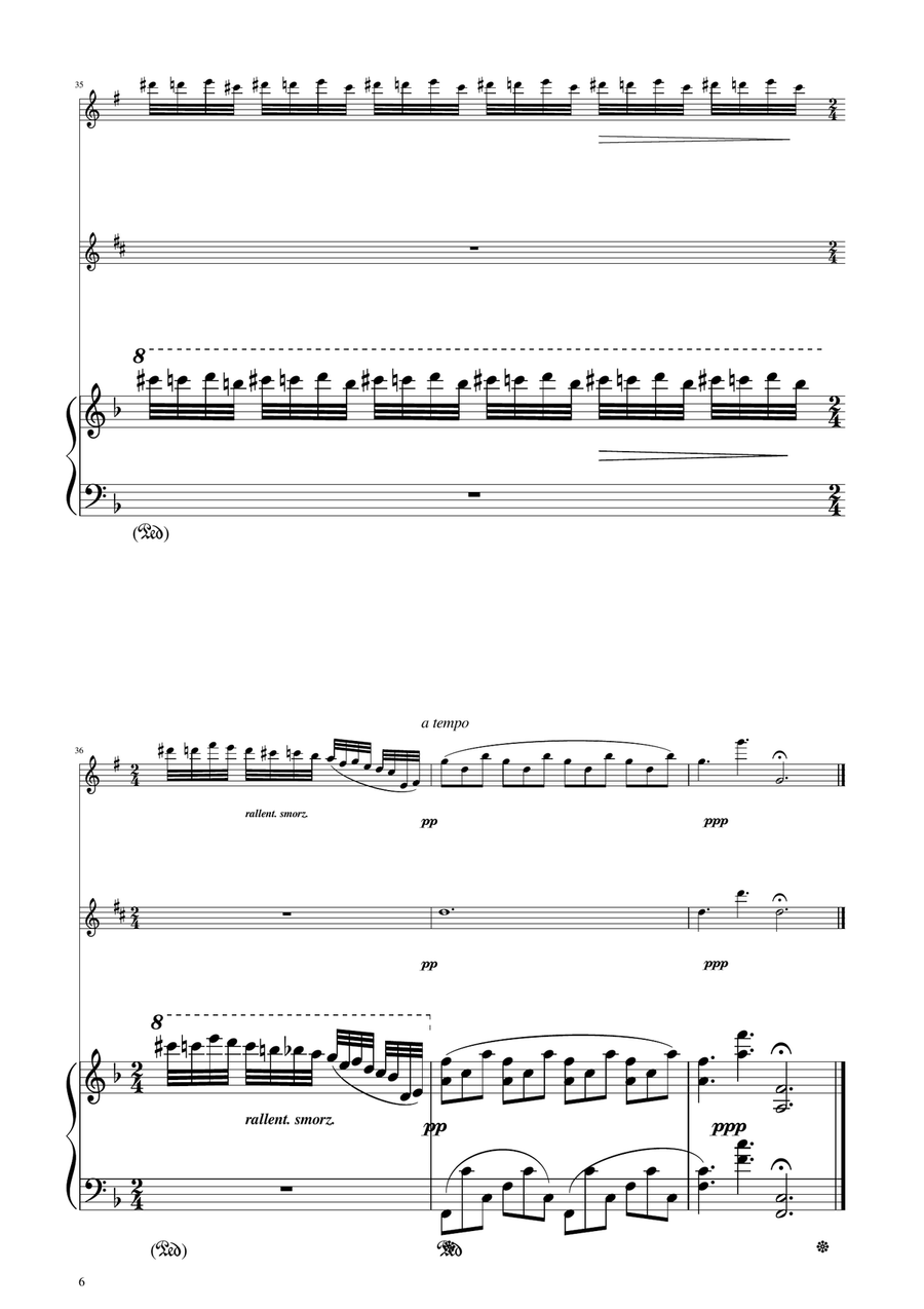 Chopin - Nocturne op.9 No.2 - Sax Duet SA SA scores gallery preview page 6