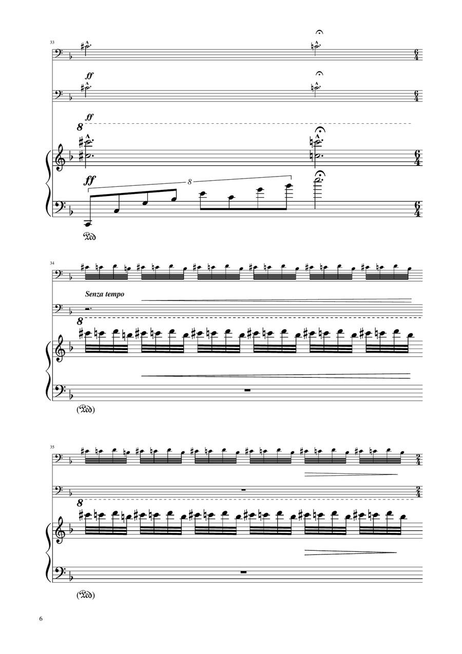 Chopin - Nocturne op.9 No.2 - Cello Duet String Duet scores gallery preview page 6