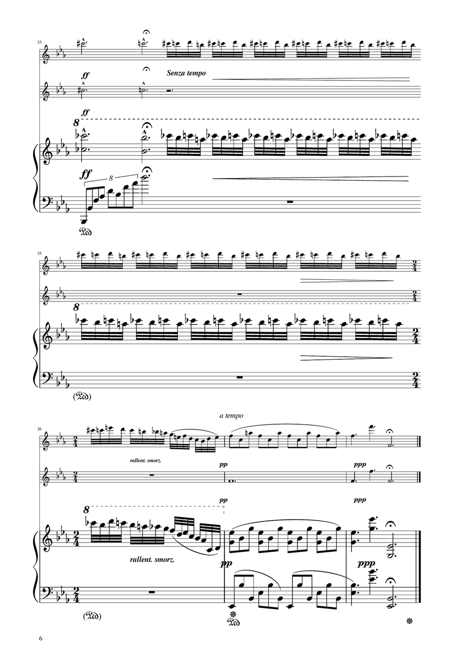 Chopin - Nocturne op.9 No.2 - Violin Duet String Duet scores gallery preview page 6