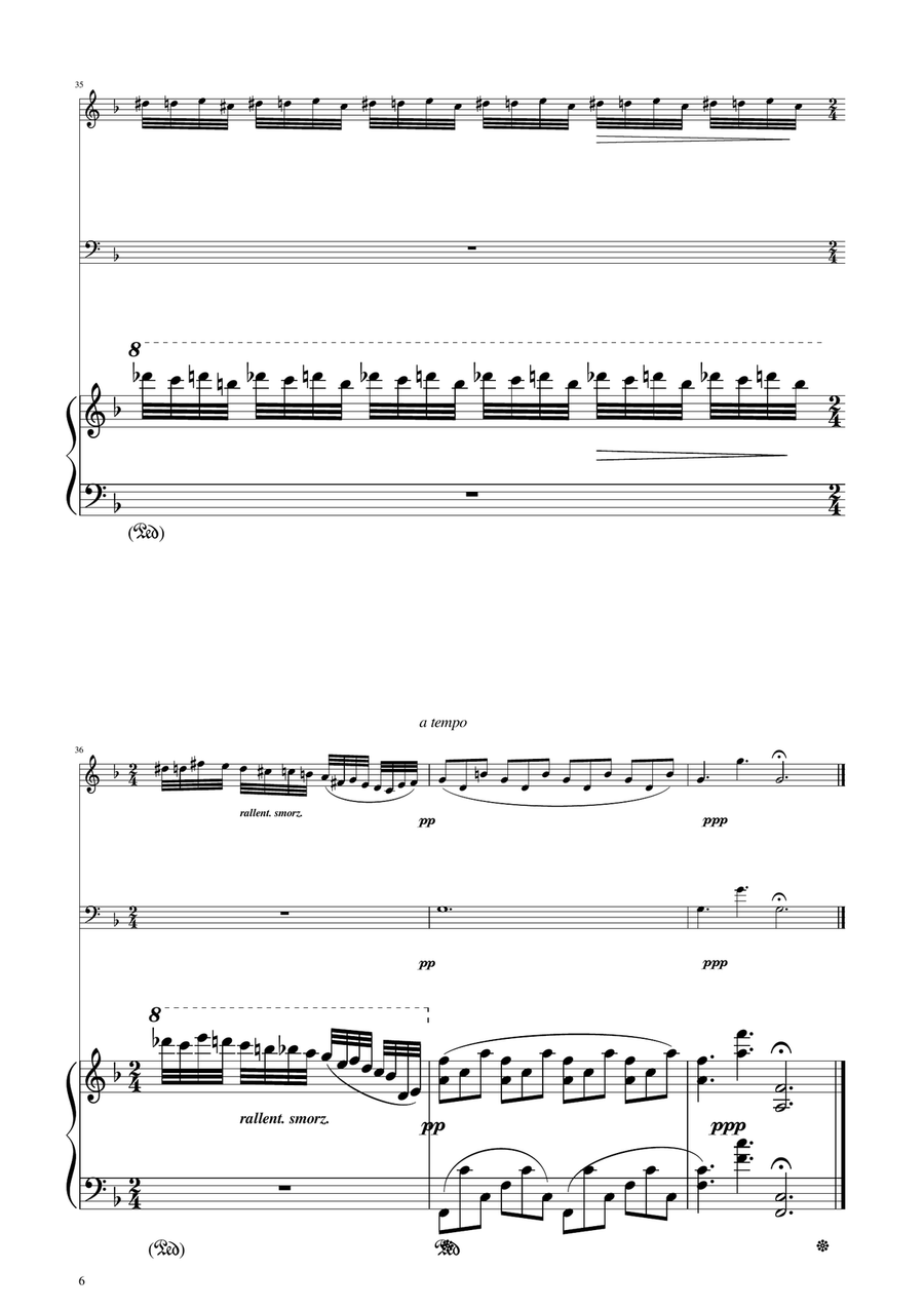 Chopin - Nocturne op.9 No.2 - Oboe and Bassoon Duet Woodwind Duet scores gallery preview page 6