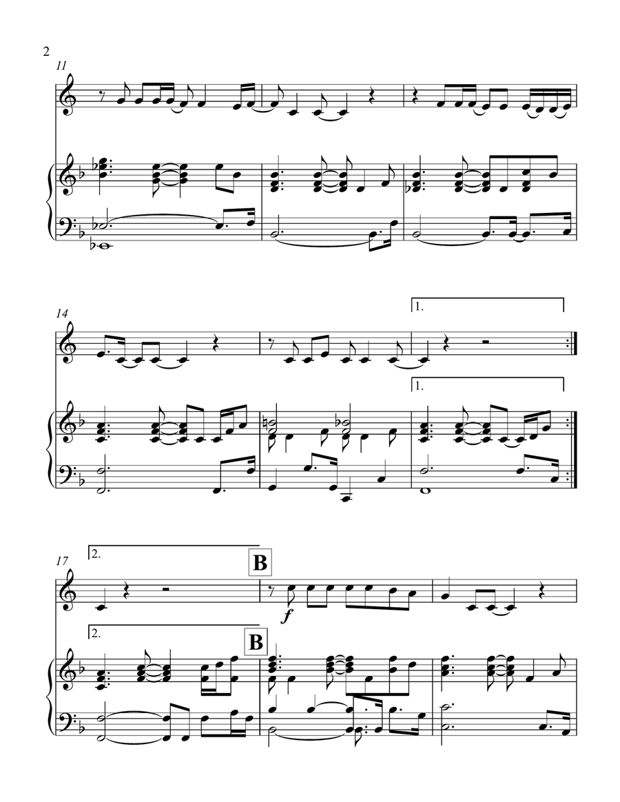 Make You Feel My Love Make You Feel My Love Piano scores gallery preview page 2
