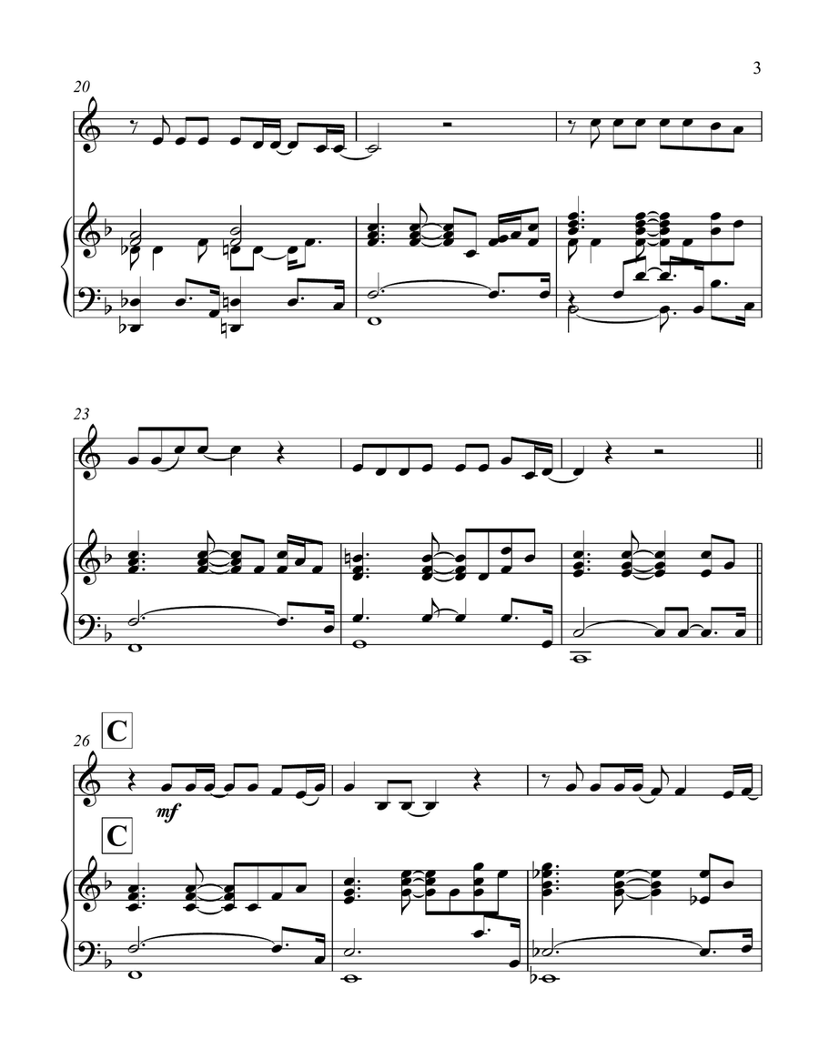 Make You Feel My Love Make You Feel My Love Piano scores gallery preview page 3