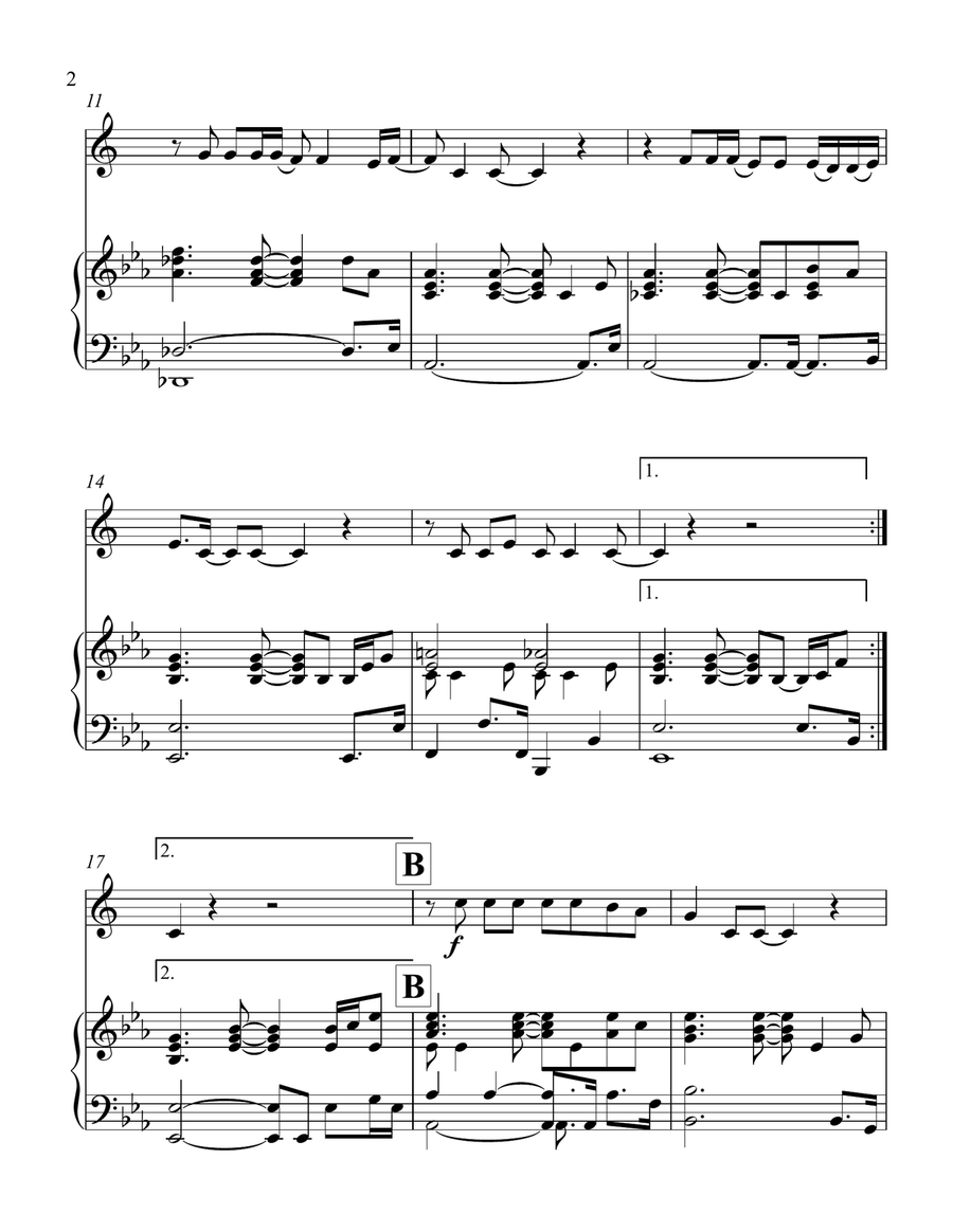 Make You Feel My Love Make You Feel My Love Horn scores gallery preview page 2
