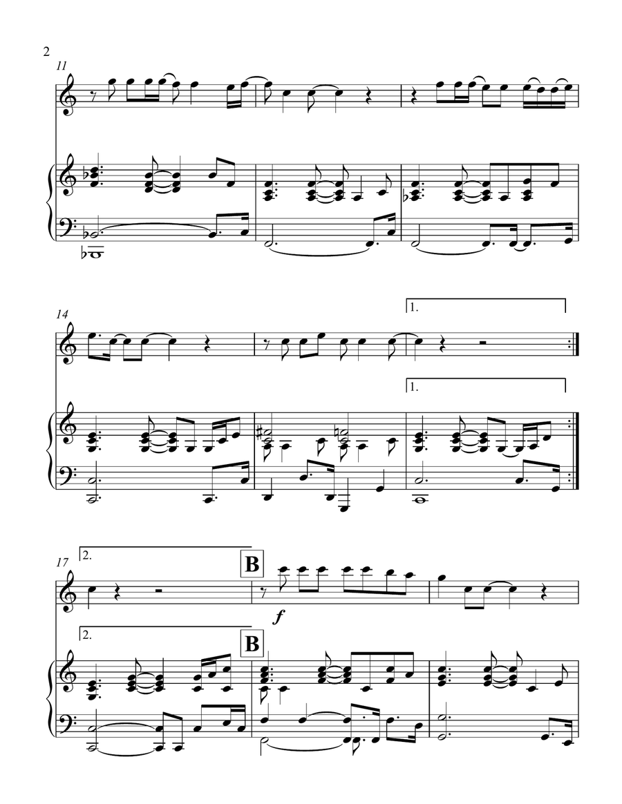 Make You Feel My Love Make You Feel My Love Flute Solo scores gallery preview page 2