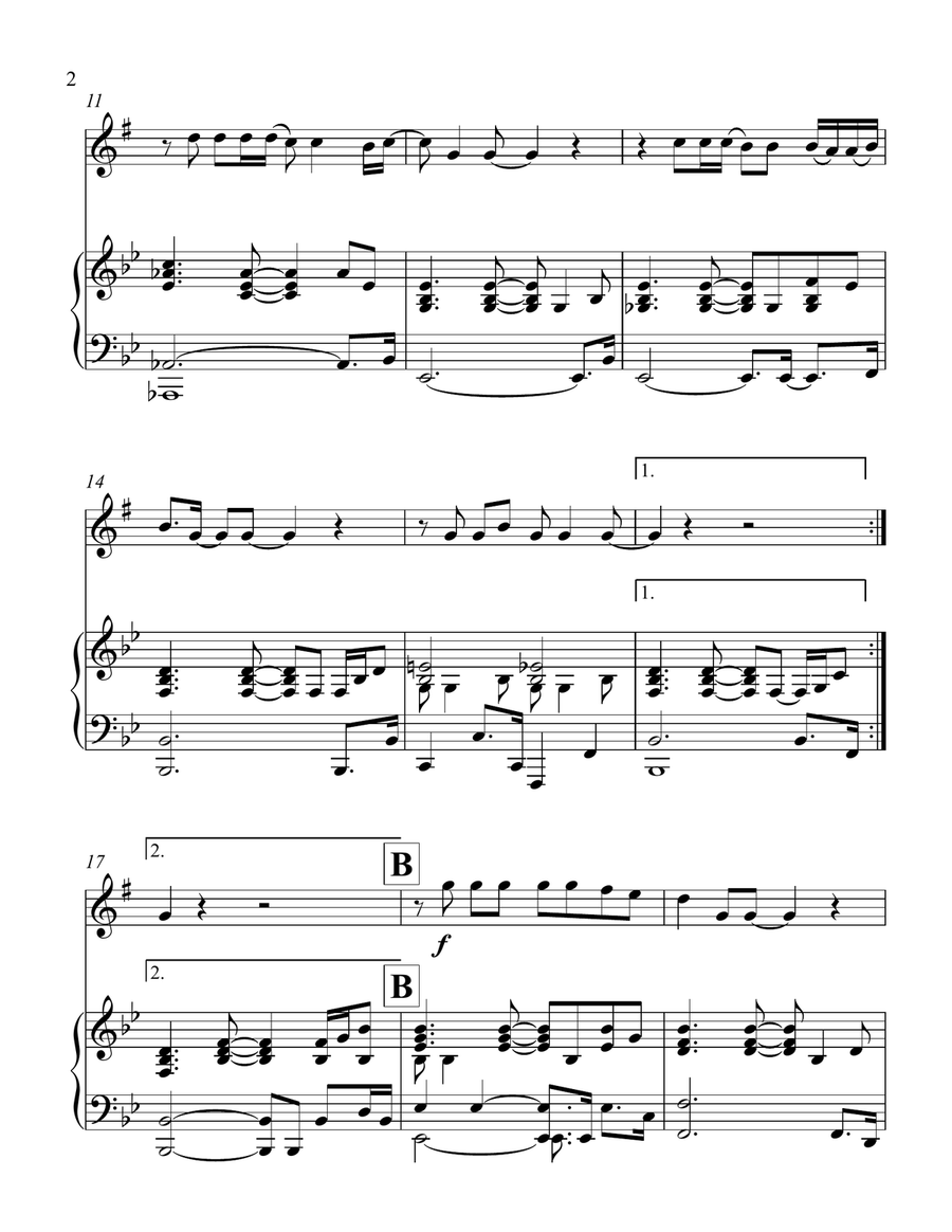 Make You Feel My Love Make You Feel My Love Alto Saxophone scores gallery preview page 2