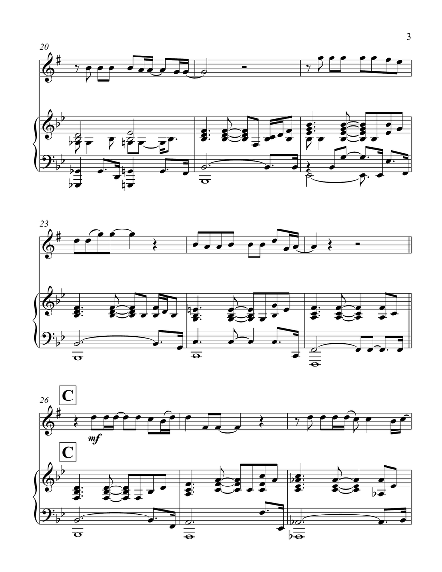 Make You Feel My Love Make You Feel My Love Alto Saxophone scores gallery preview page 3