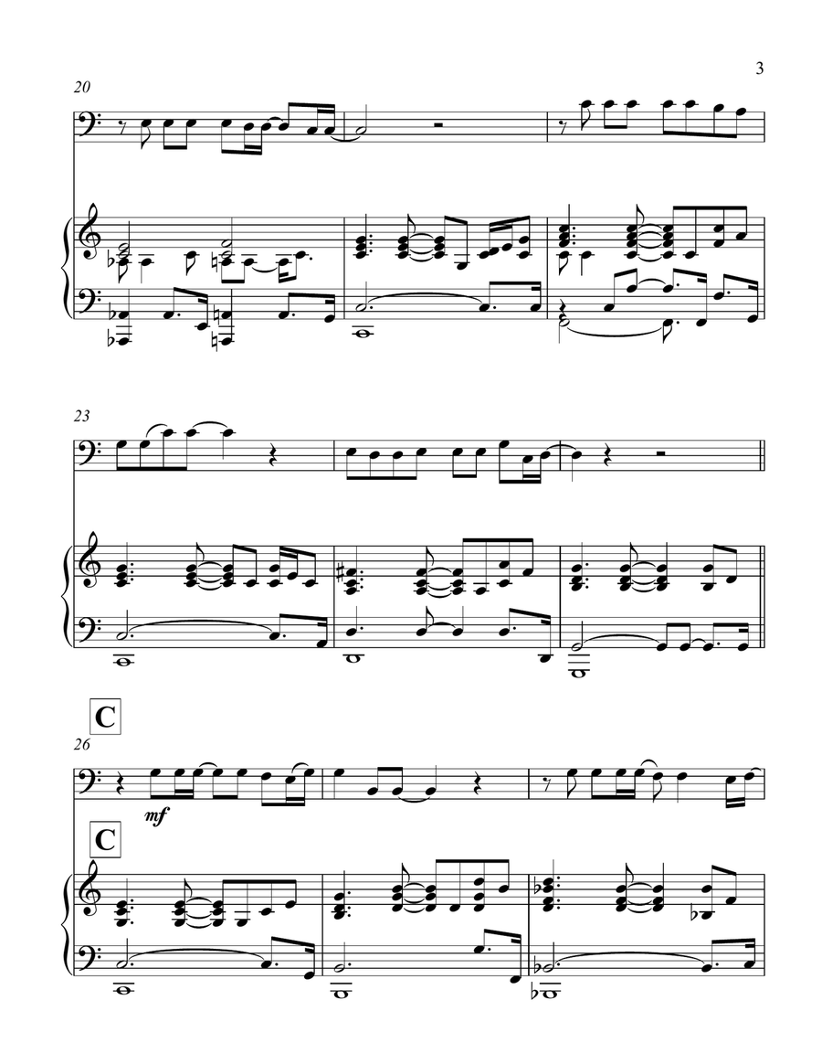 Make You Feel My Love Make You Feel My Love Piano scores gallery preview page 3