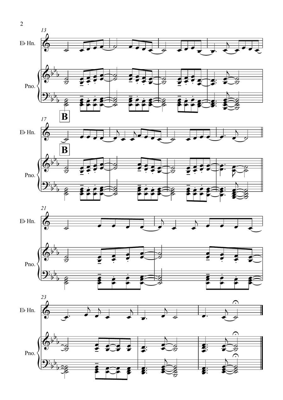 Lean On Me Lean On Me Horn scores gallery preview page 2