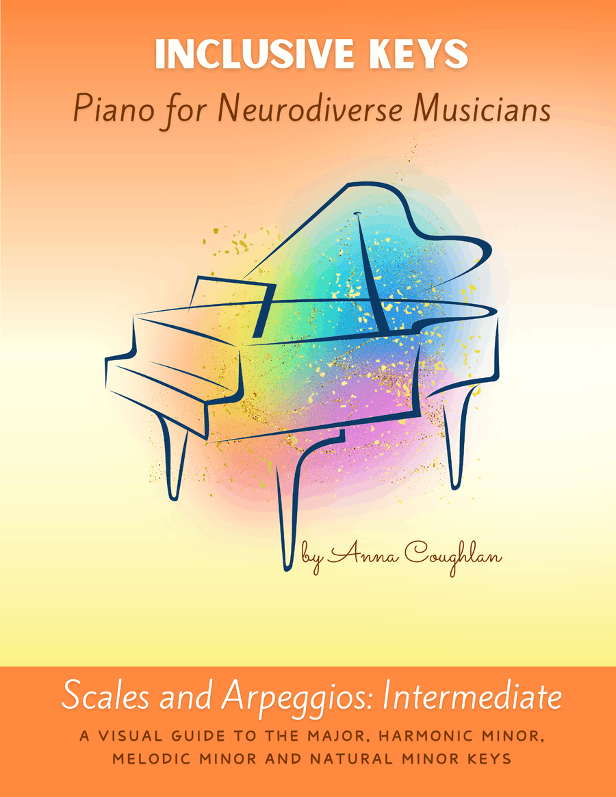 Scales and Arpeggios: Intermediate. A visual guide to the major and minors keys Piano Method scores gallery preview page 1