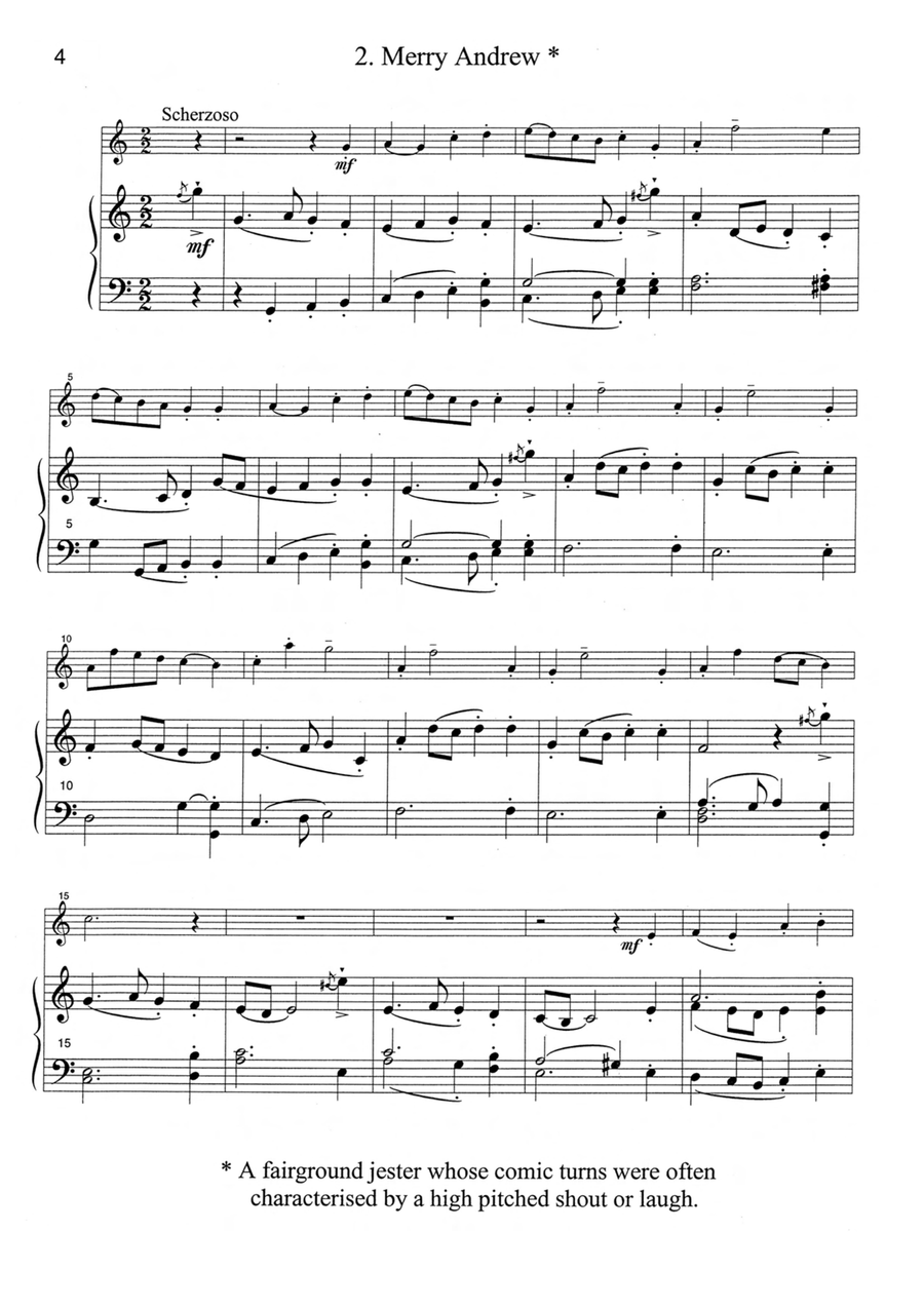 Songs Without Words - for Oboe and Piano Piano scores gallery preview page 6