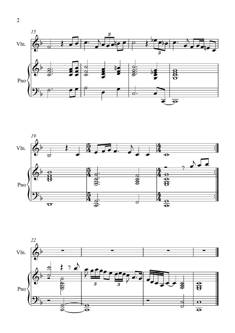My Lagan Love My Lagan Love Violin Solo scores gallery preview page 2