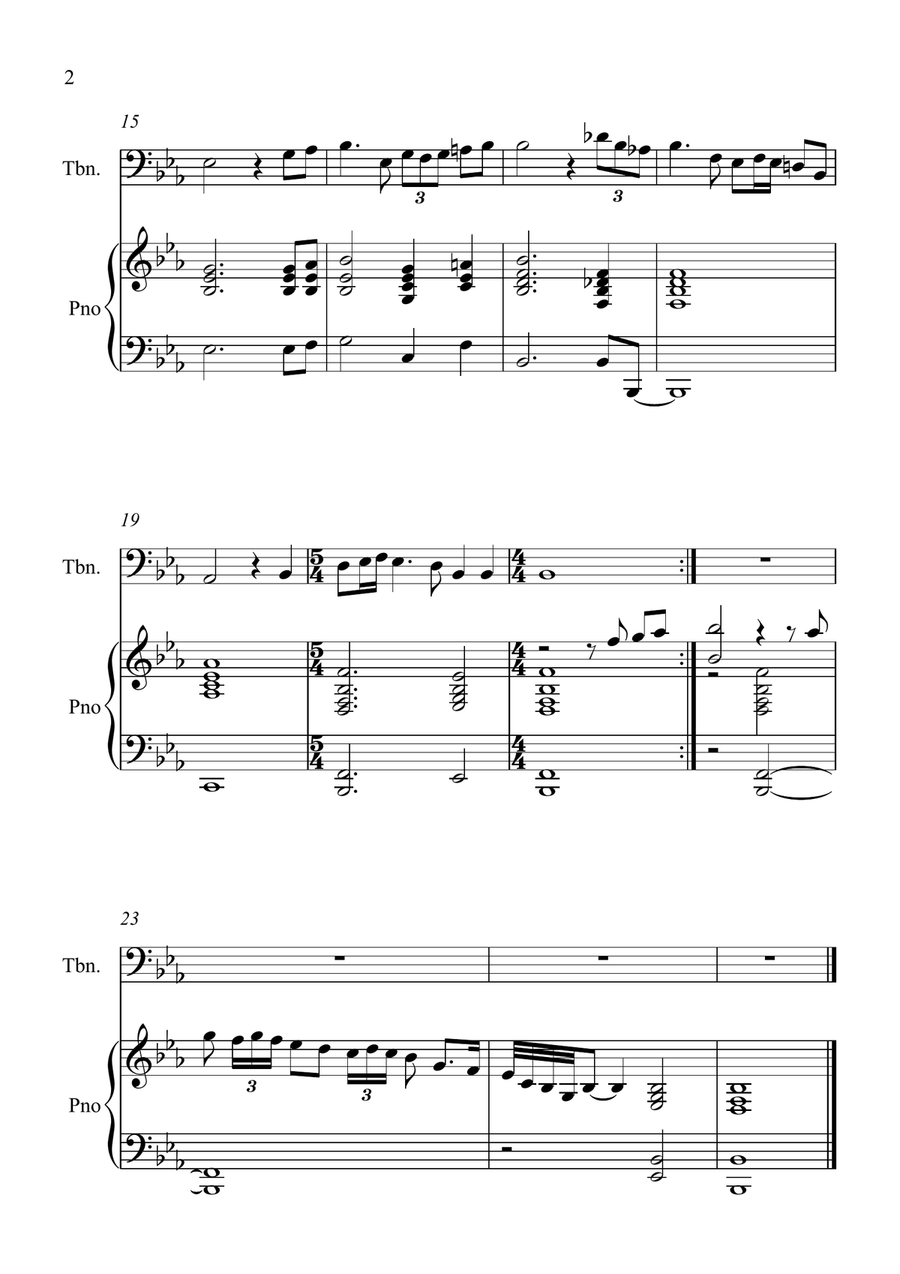 My Lagan Love My Lagan Love Piano scores gallery preview page 2