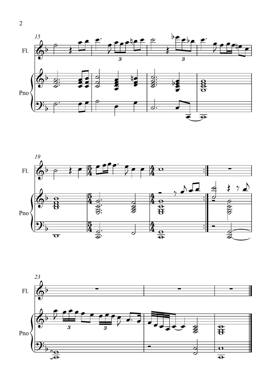 My Lagan Love My Lagan Love Flute Solo scores gallery preview page 2