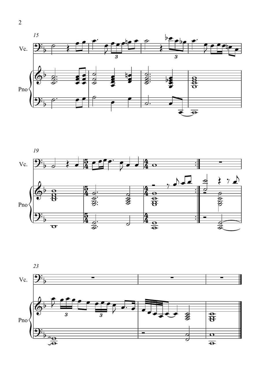 My Lagan Love My Lagan Love Piano scores gallery preview page 2
