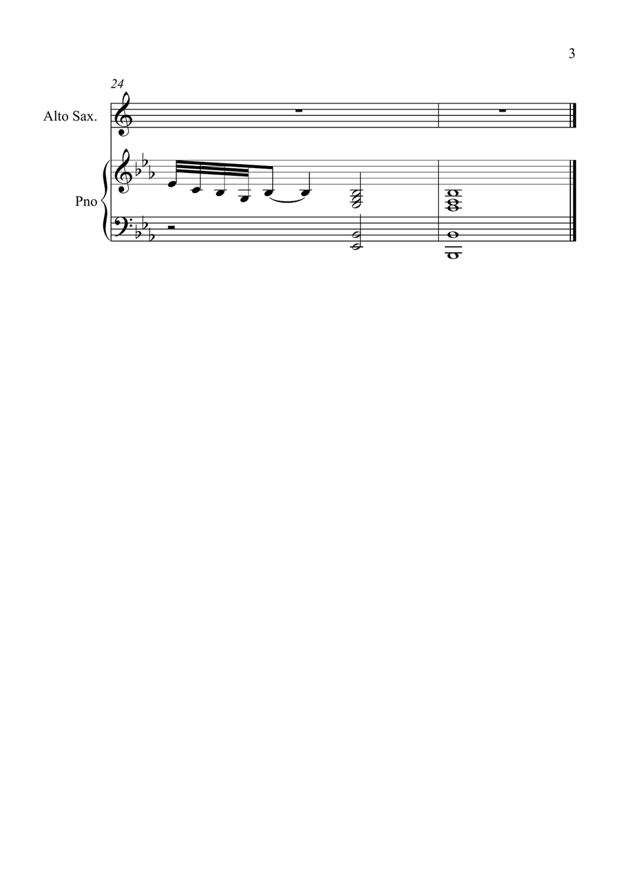 My Lagan Love My Lagan Love Alto Saxophone scores gallery preview page 3