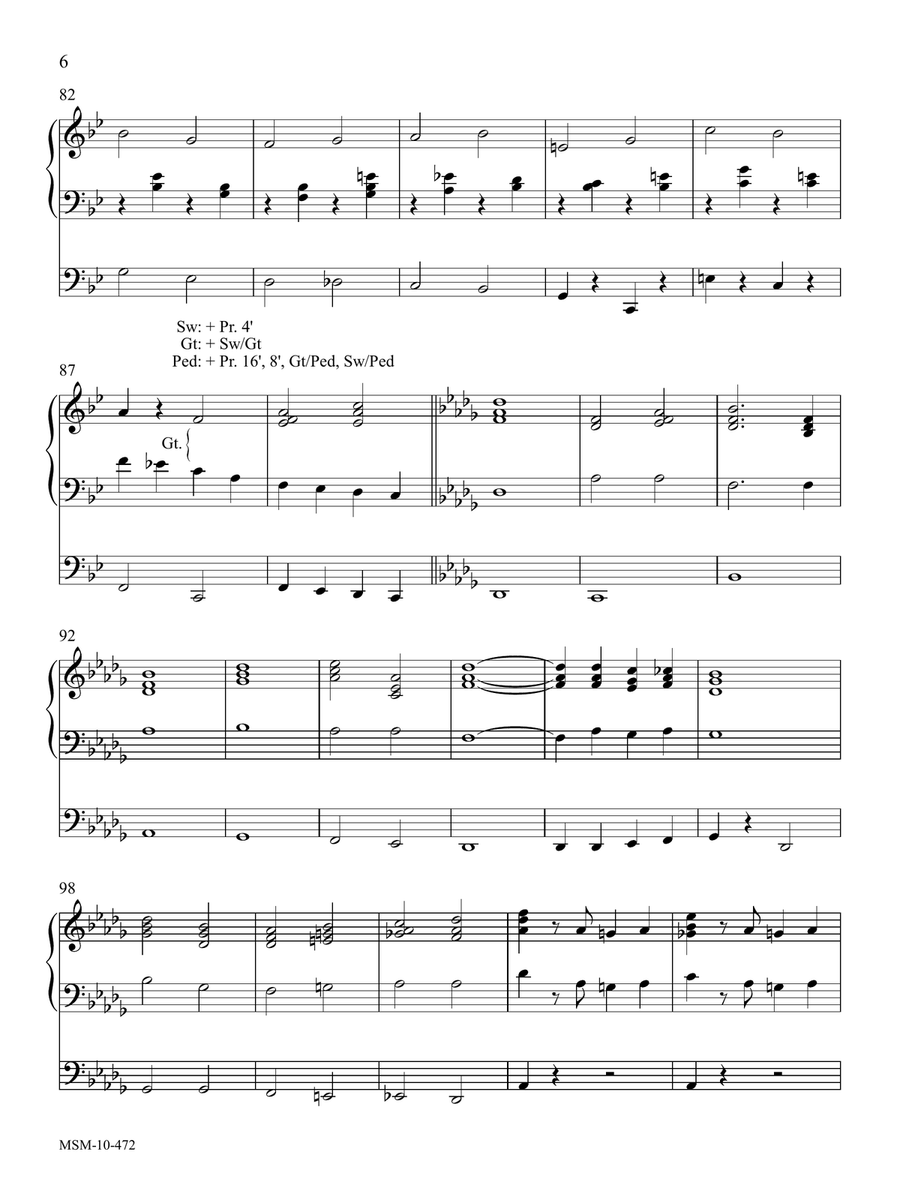 Armed Forces Salute Armed Forces Salute Organ scores gallery preview page 6