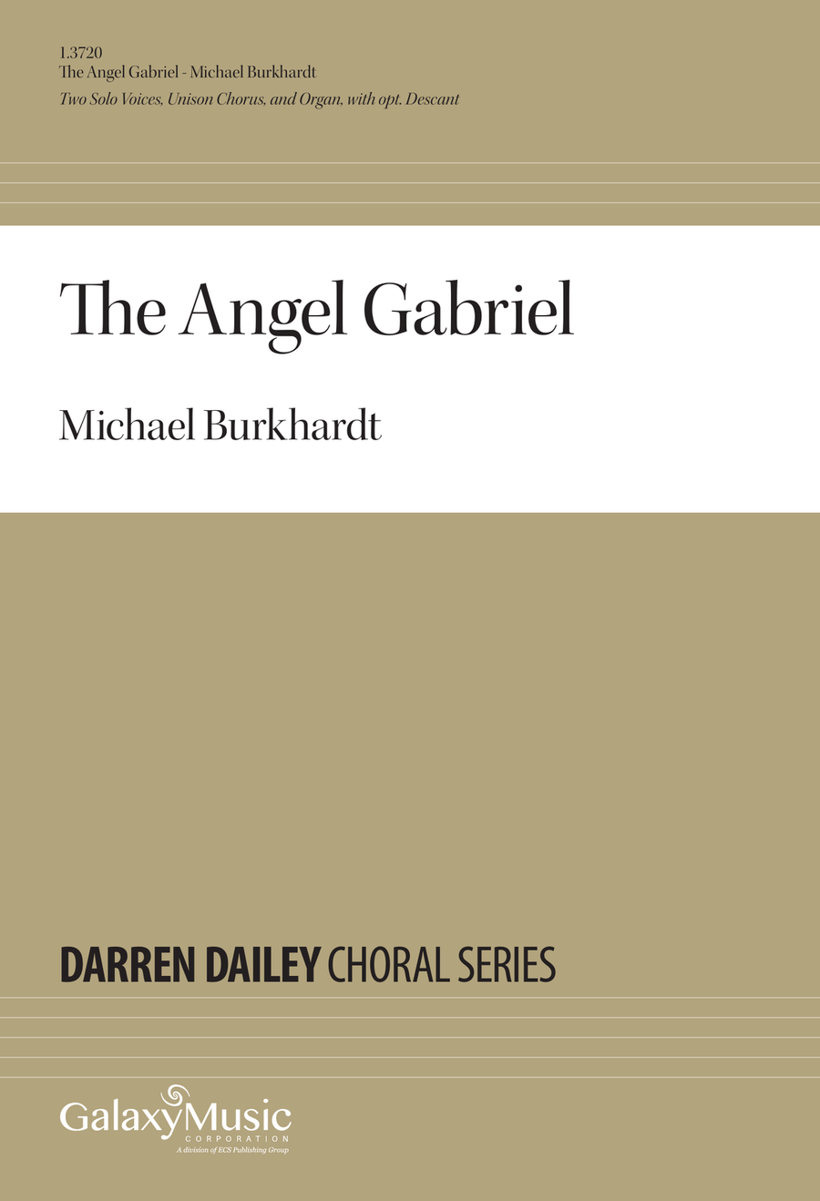 The Angel Gabriel The Angel Gabriel Unison Choir scores gallery preview page 1