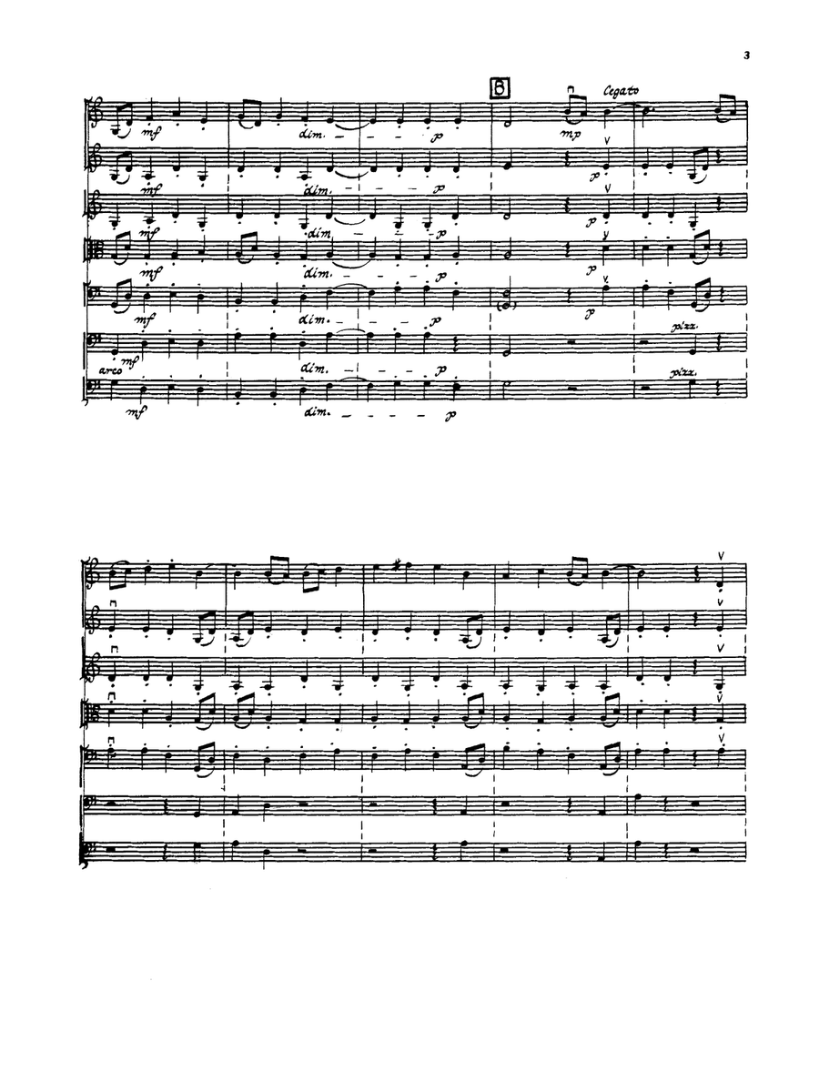 Alpha-Beta Set (Downloadable Additional Full Score) String Orchestra scores gallery preview page 5