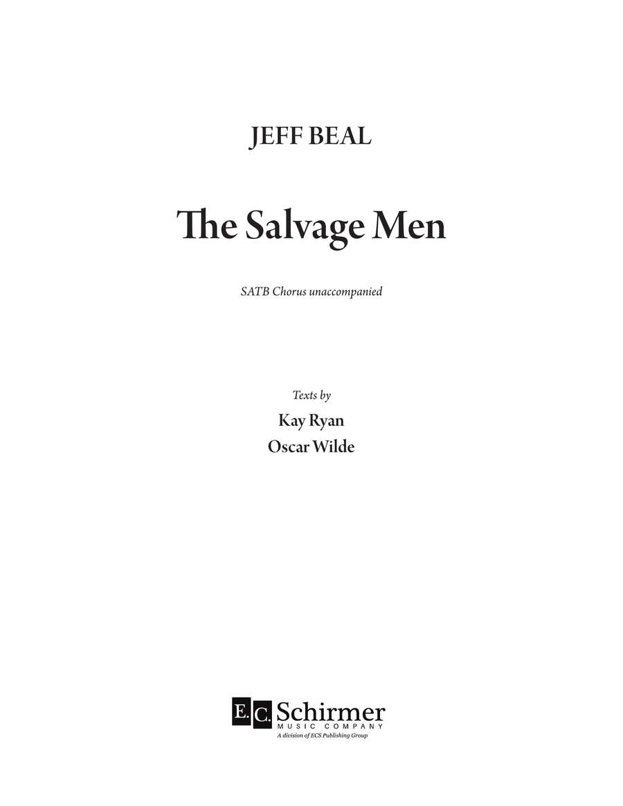 The Salvage Men The Salvage Men 4-Part scores gallery preview page 3