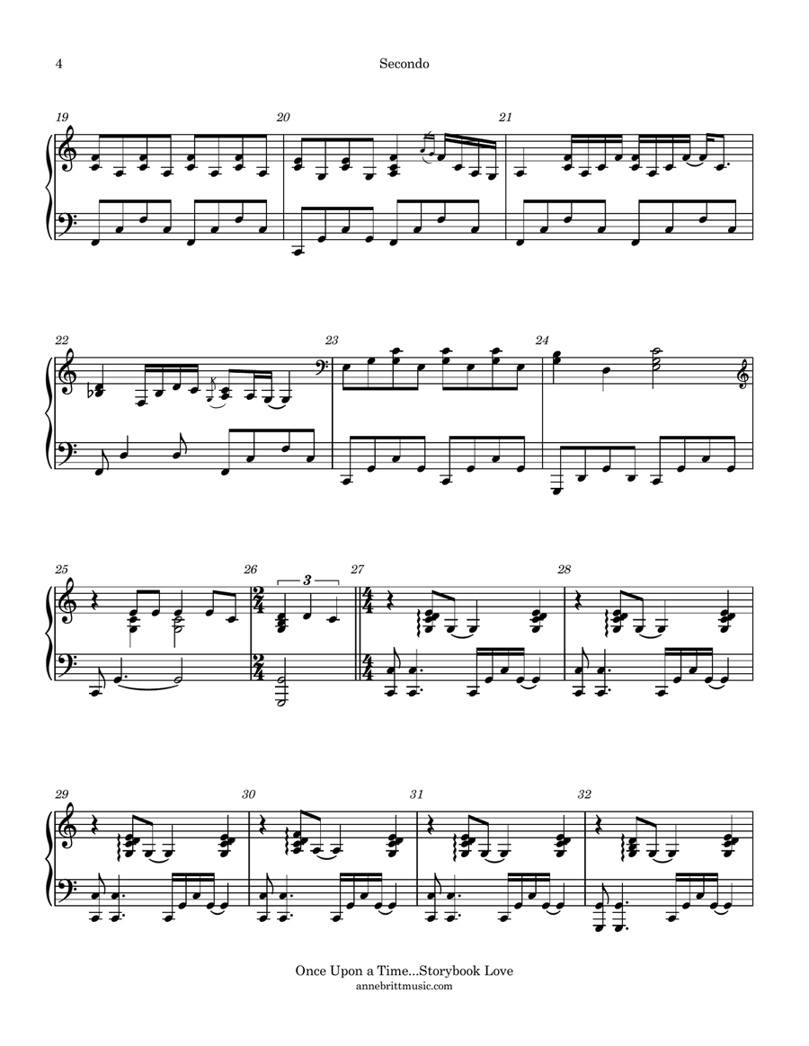Once Upon A Time...storybook Love 1 Piano, 4-Hands scores gallery preview page 3