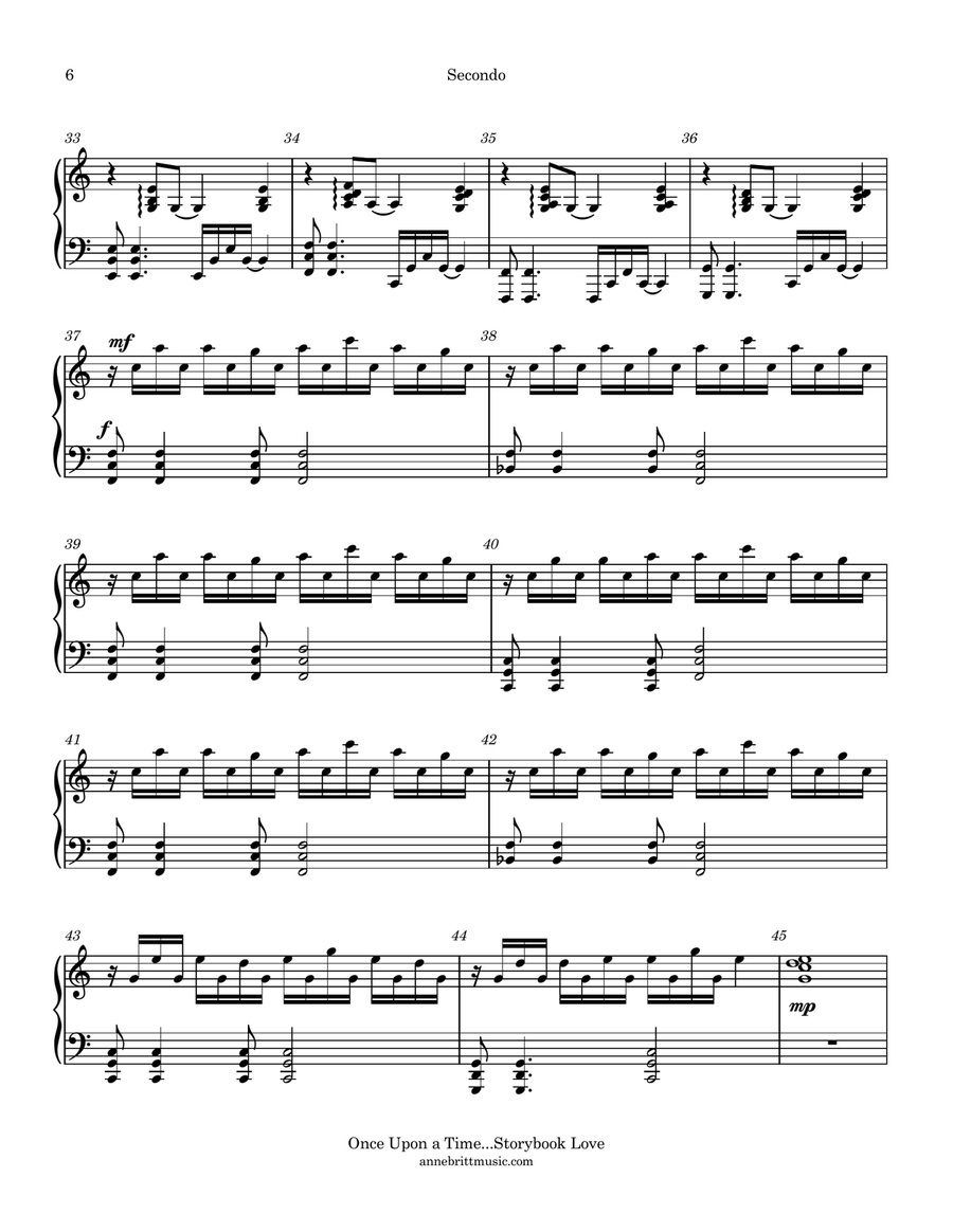 Once Upon A Time...storybook Love 1 Piano, 4-Hands scores gallery preview page 5