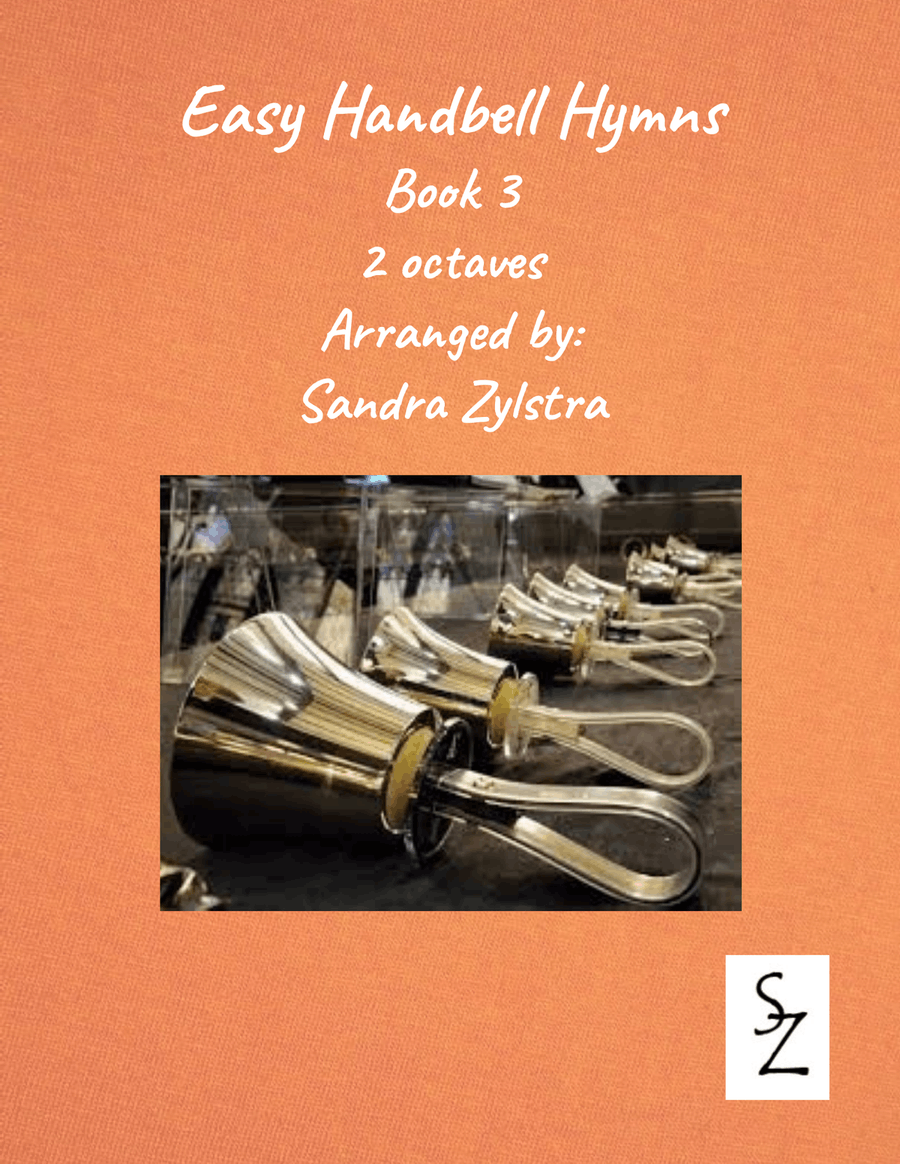 Easy Handbell Hymns -Book 3 (2 octave handbell hymns) 2-Octaves scores gallery preview page 1