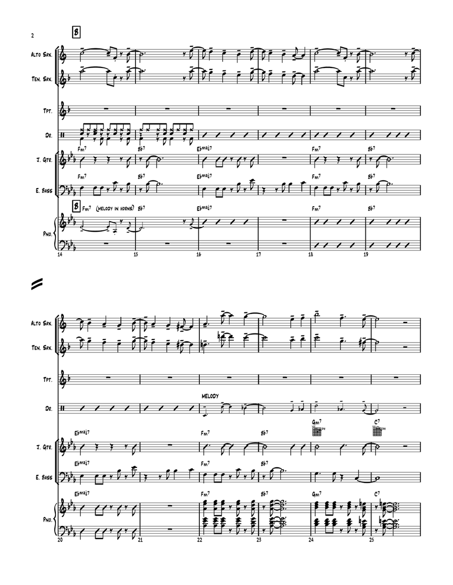 From The Start From The Start Jazz Ensemble scores gallery preview page 2