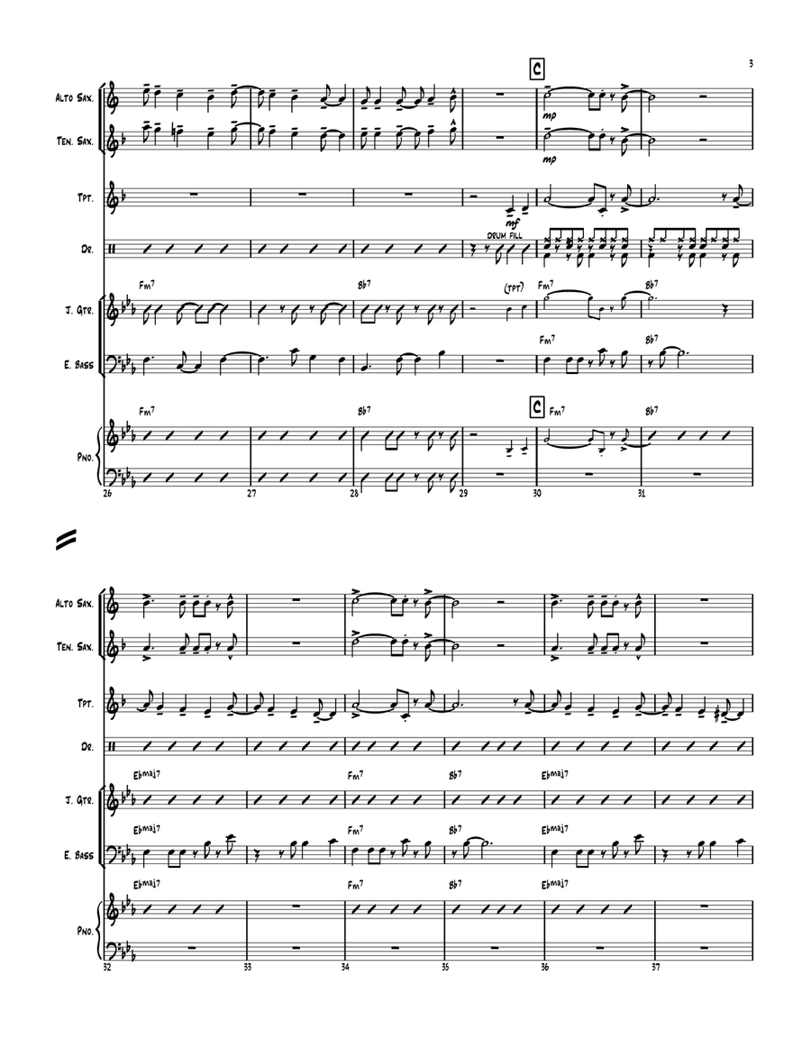 From The Start From The Start Jazz Ensemble scores gallery preview page 3