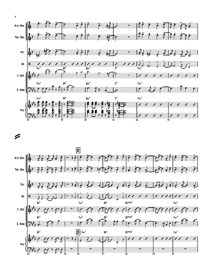 From The Start From The Start Jazz Ensemble scores gallery preview page 4