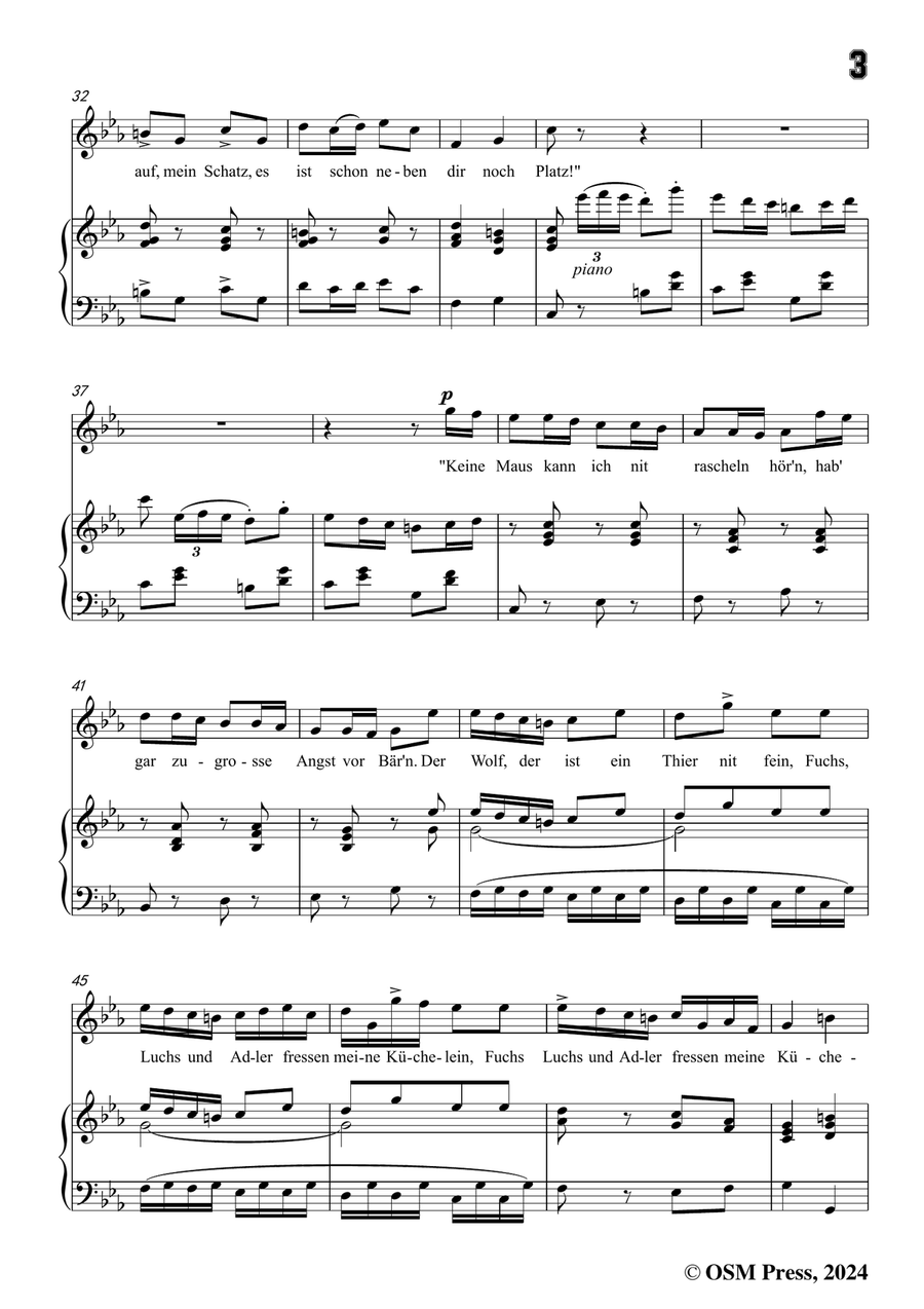 C. Loewe-Wer ist Bär?,in c minor Piano, Vocal scores gallery preview page 5