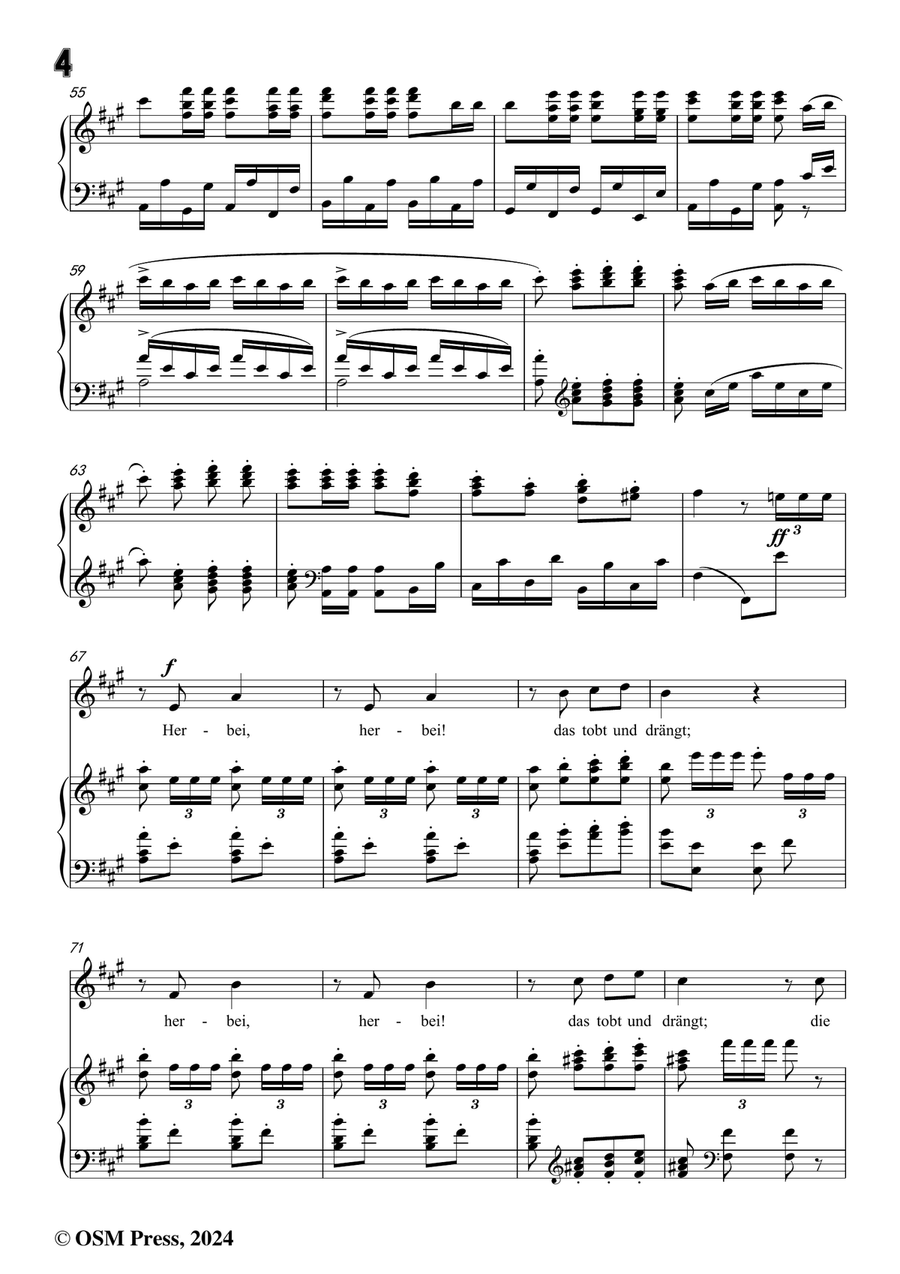 C. Loewe-Der Mohrenfürst auf der Messe,in f sharp minor Piano, Vocal scores gallery preview page 6