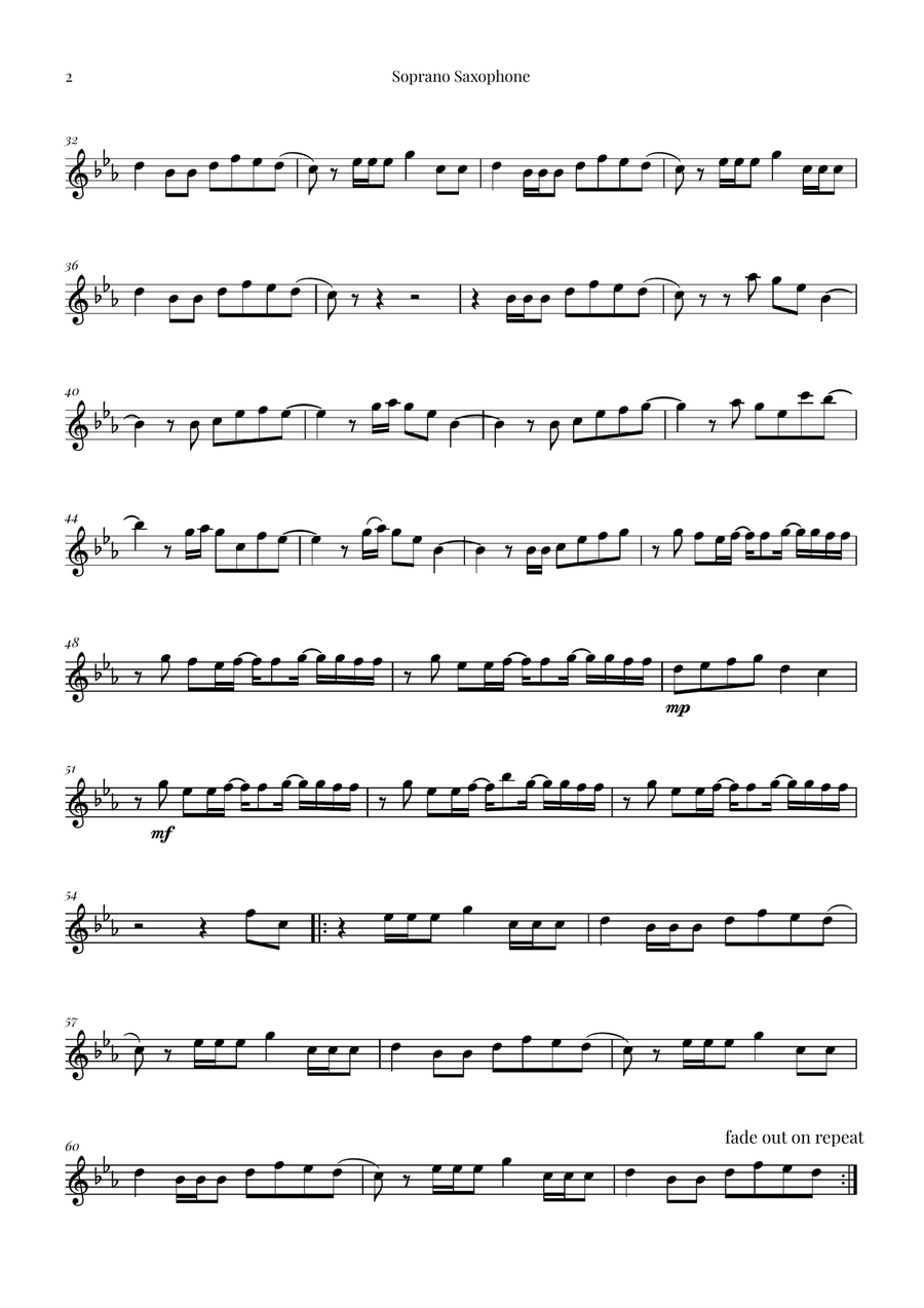 Espresso Saxophone Quartet scores gallery preview page 6