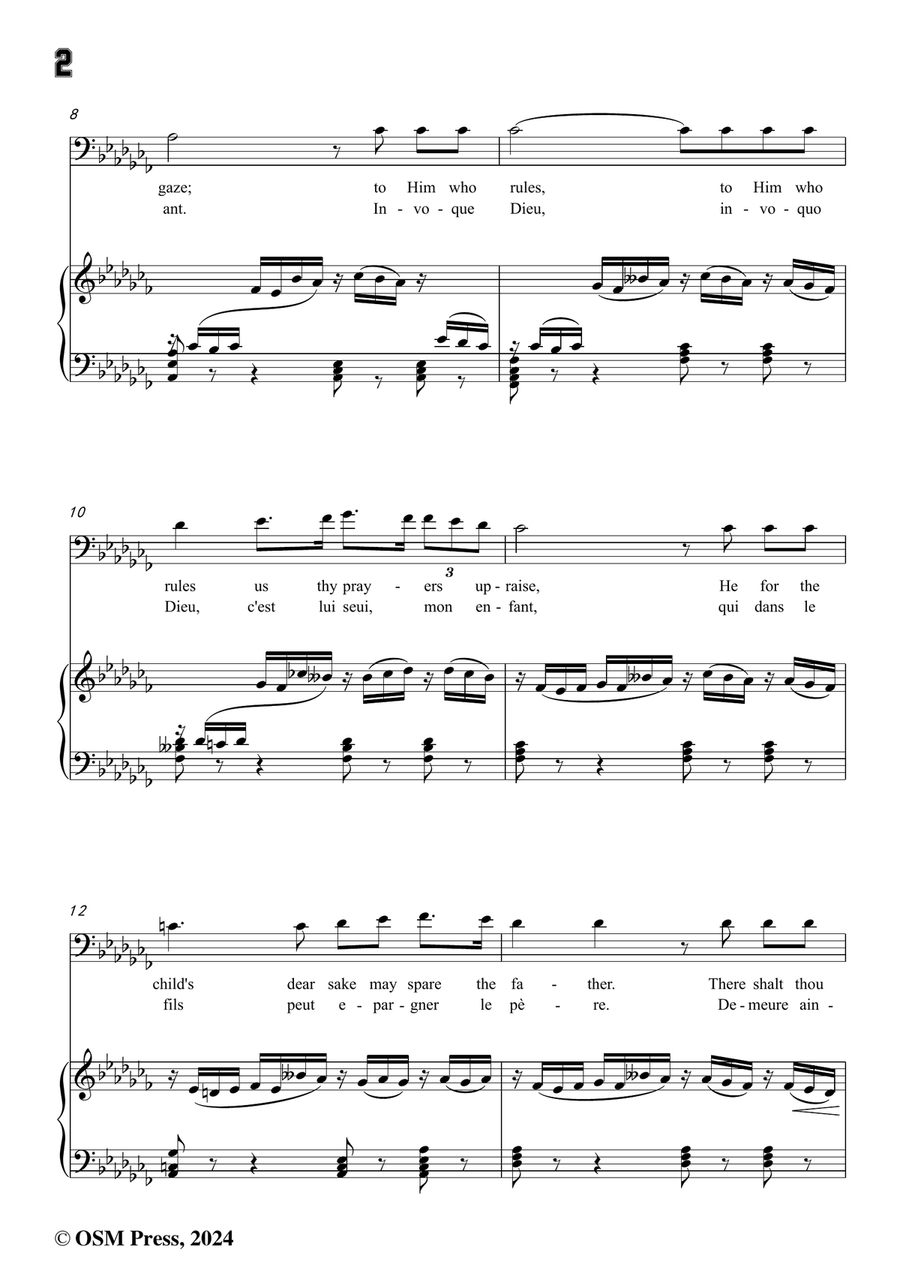 Rossini-Sois immobile,in a flat minor Piano, Vocal scores gallery preview page 4