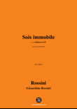 Rossini-Sois immobile,in b minor