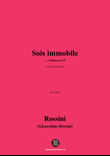 Rossini-Sois immobile,in d minor