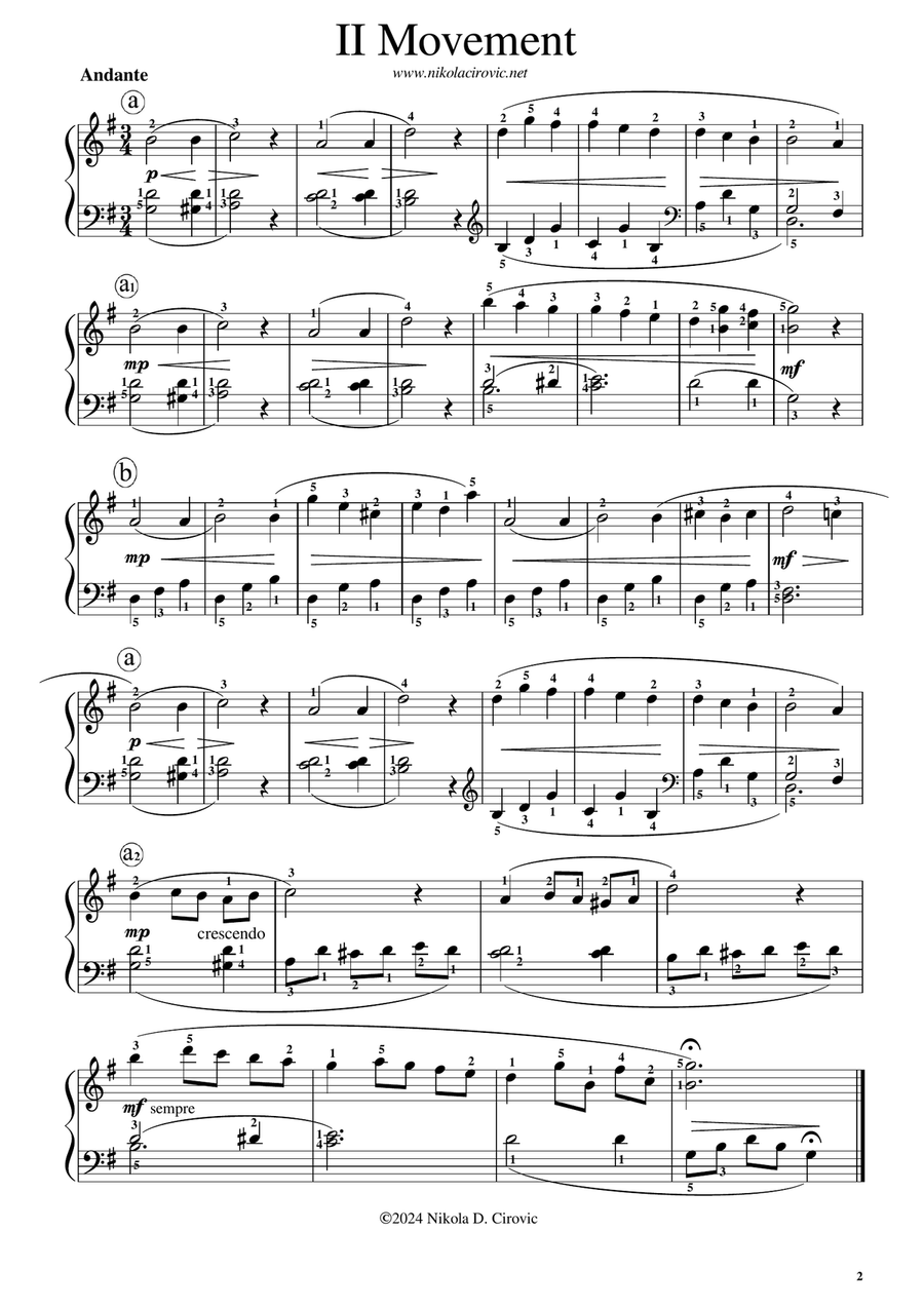 Sonatina in C Major Op.150 No.3 by Henry Maylath Piano Method scores gallery preview page 2
