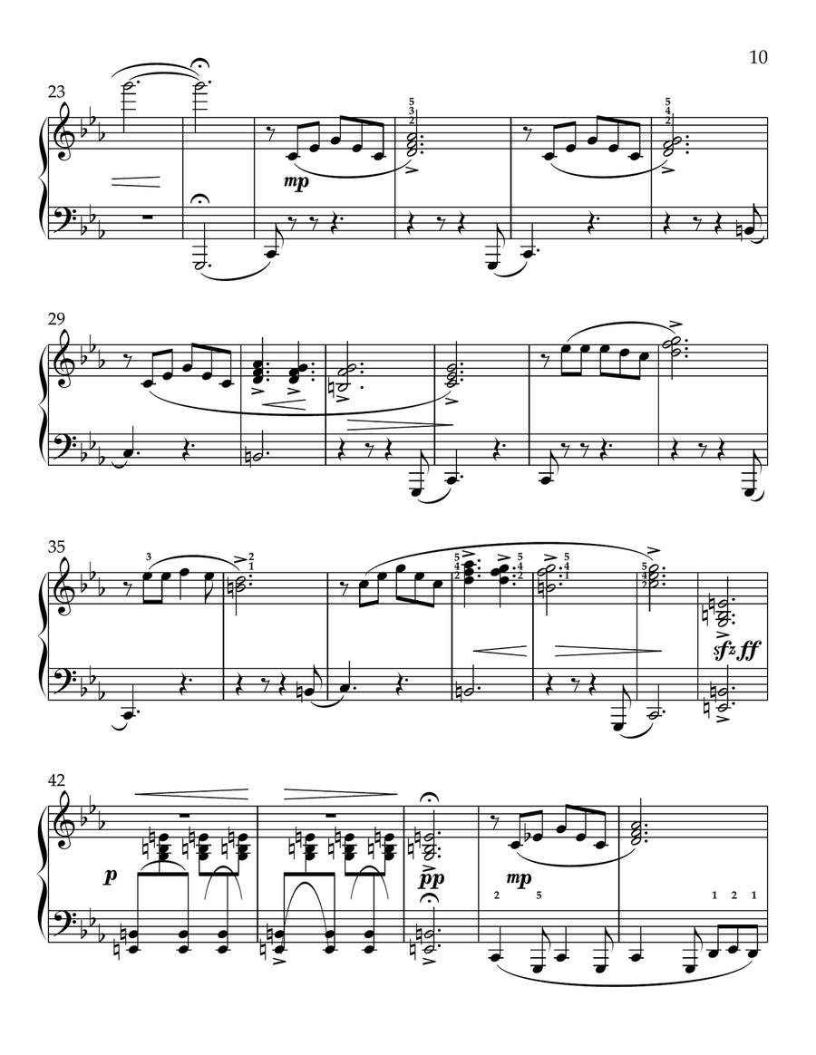 Turbulent Storm Piano Method scores gallery preview page 2