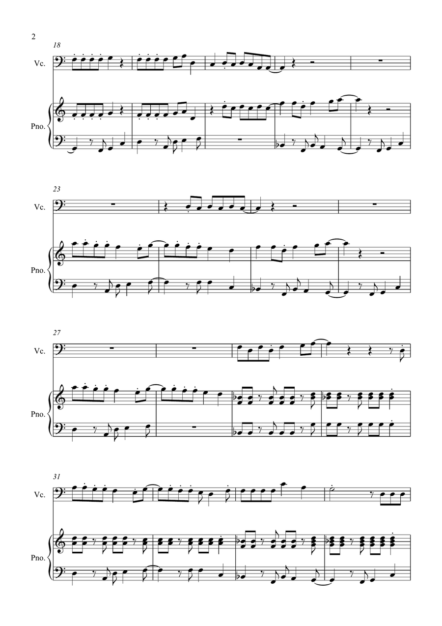 I Ain't Worried I Ain't Worried Piano scores gallery preview page 2