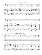 In The Silence Of The Night (Easter Vigil version) (Vocal solo) Piano, Vocal scores gallery preview page 5