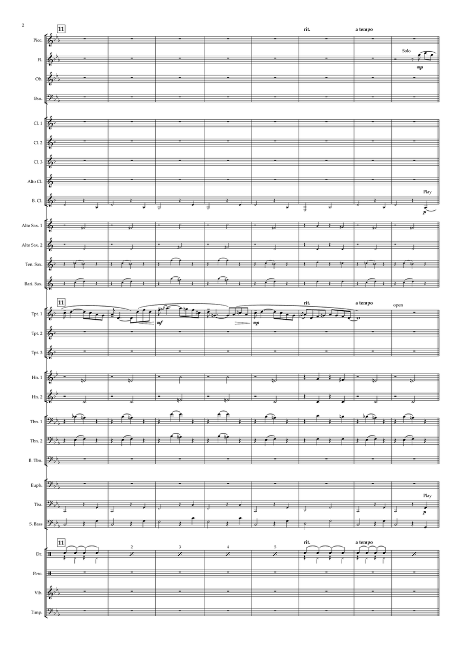 Jazz Suite No. 2 Concert Band scores gallery preview page 2
