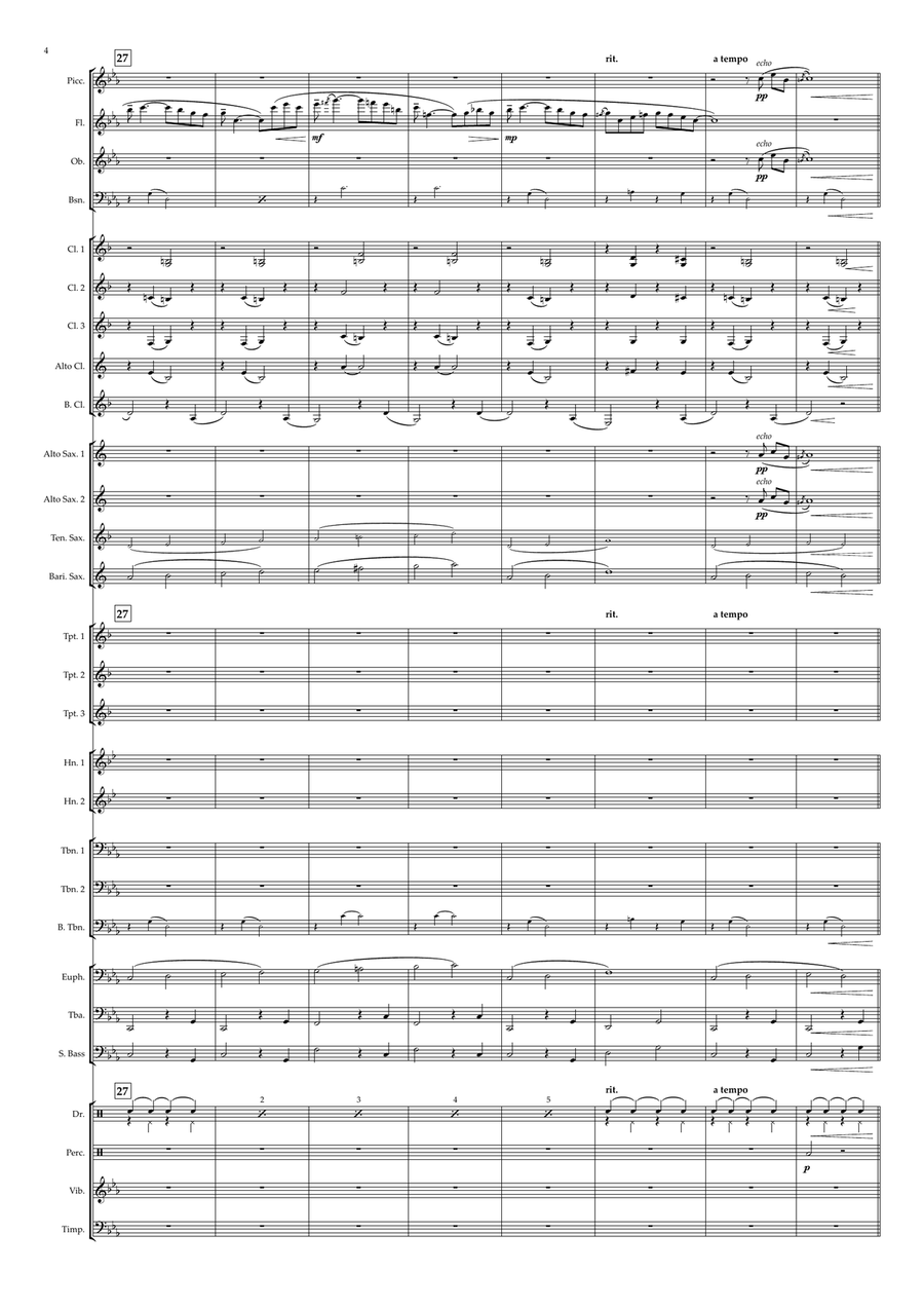 Jazz Suite No. 2 Concert Band scores gallery preview page 4