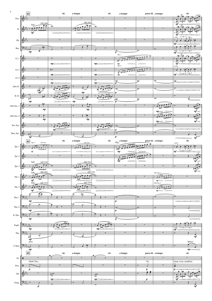 Jazz Suite No. 2 Concert Band scores gallery preview page 6