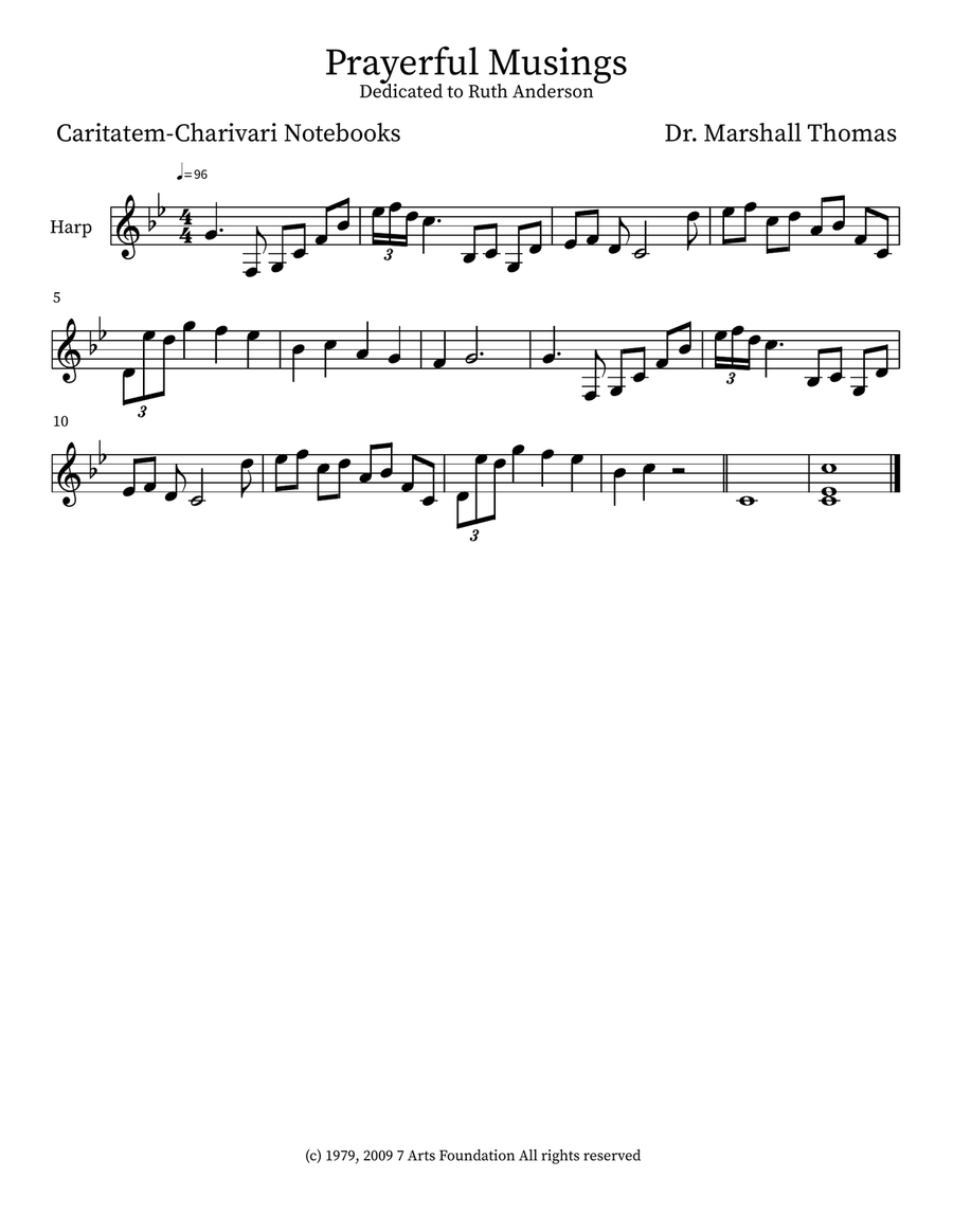 Prayerful Musings Prayerful Musings Small Ensemble scores gallery preview page 3