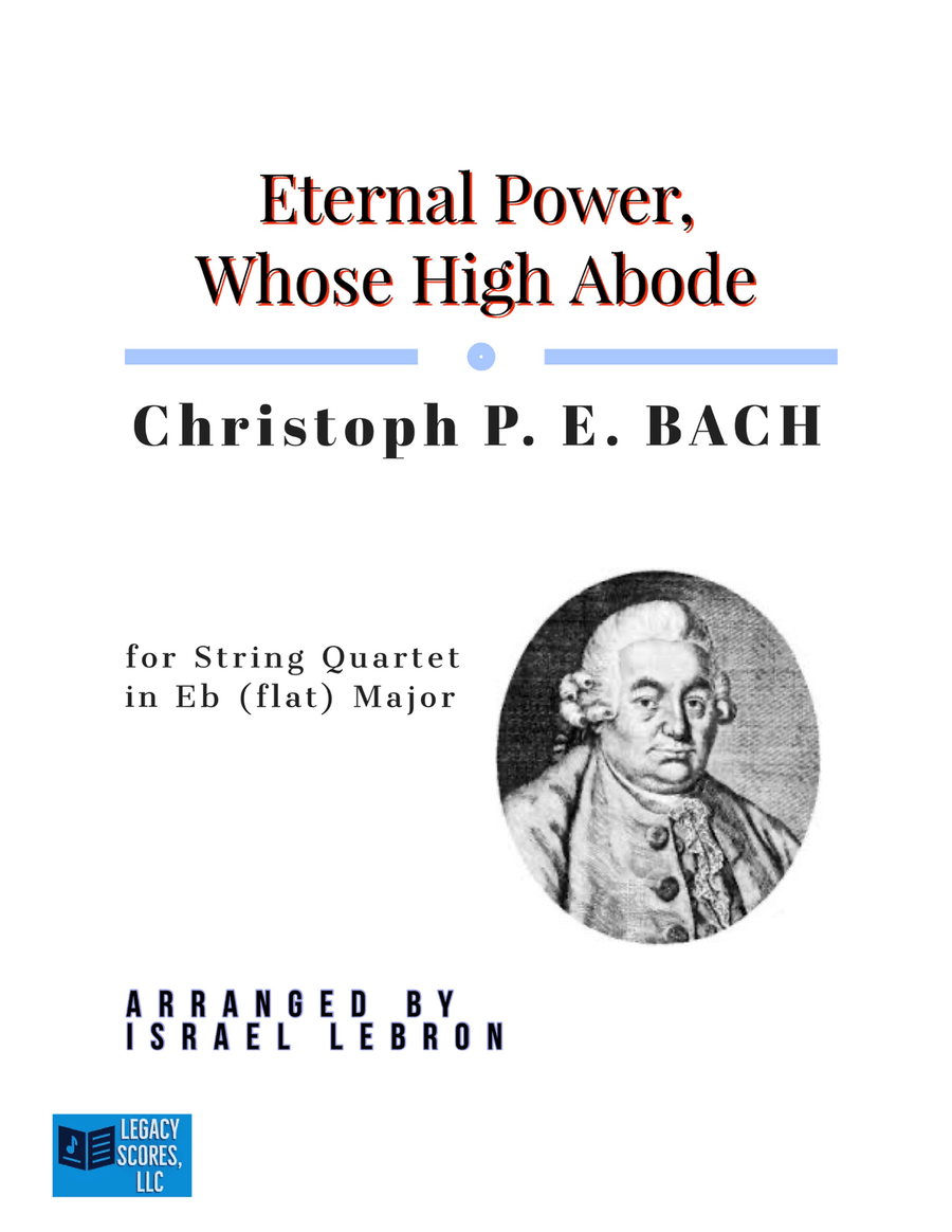 Eternal Power, Whose High Abode String Quartet scores gallery preview page 1