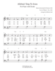 Alleluia! Sing To Jesus for Piano