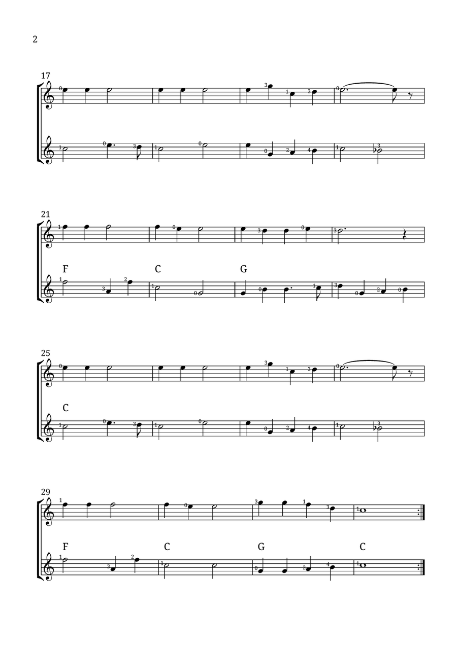 Jingle Bells Jingle Bells Acoustic Guitar scores gallery preview page 2