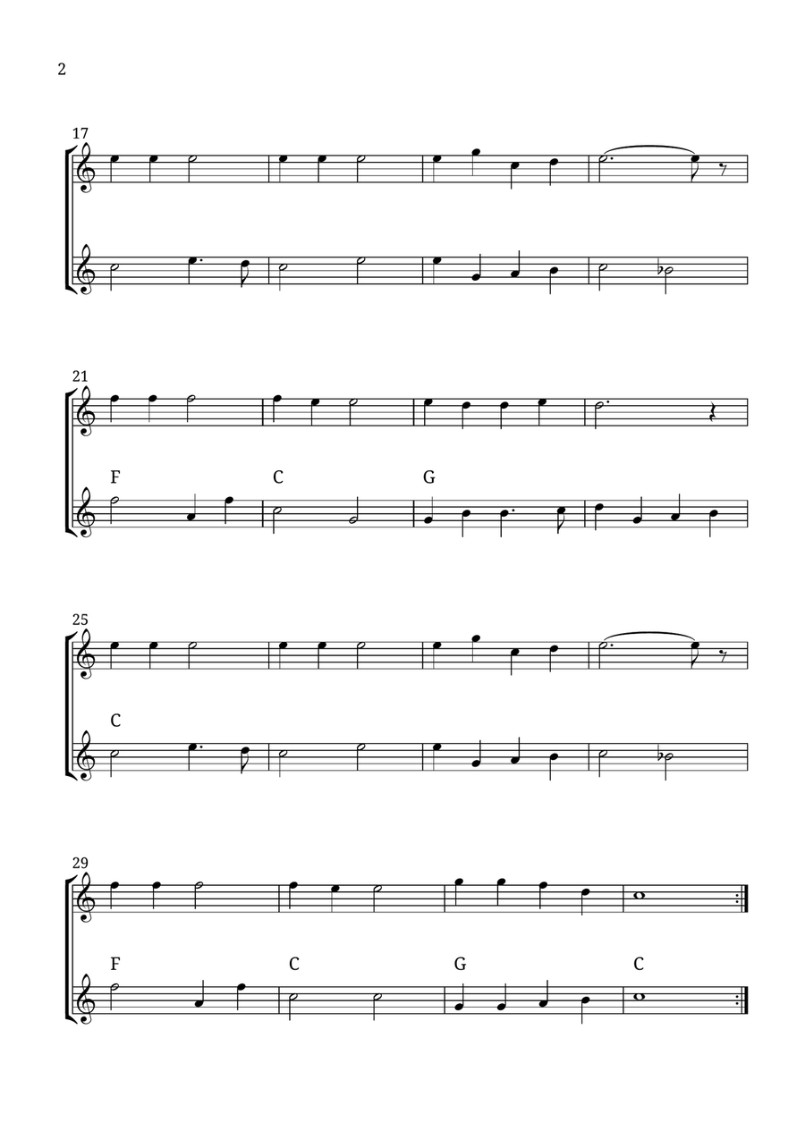 Jingle Bells Jingle Bells Acoustic Guitar scores gallery preview page 2