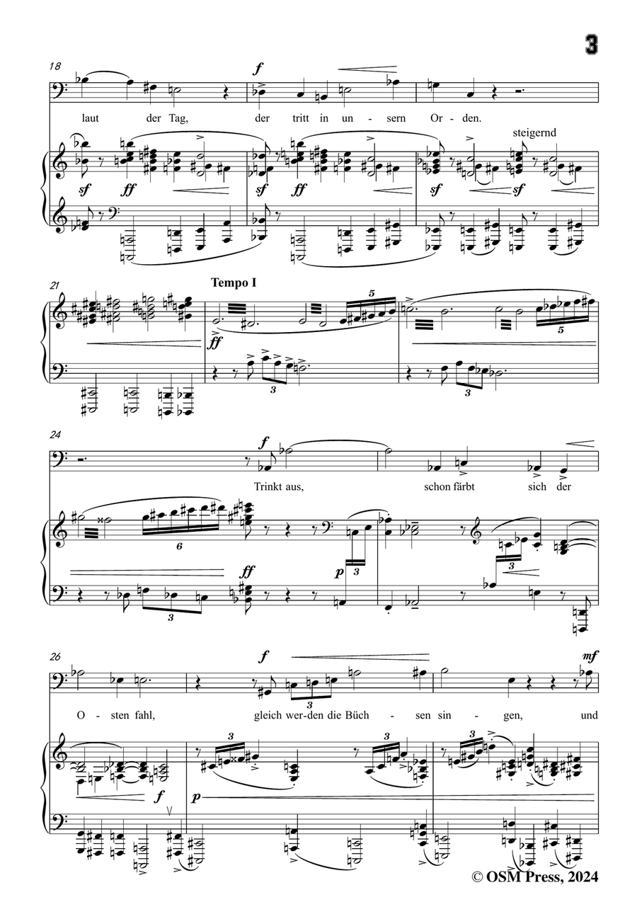 Schoenberg-Der verlorene Haufen,in a minor Piano, Vocal scores gallery preview page 5