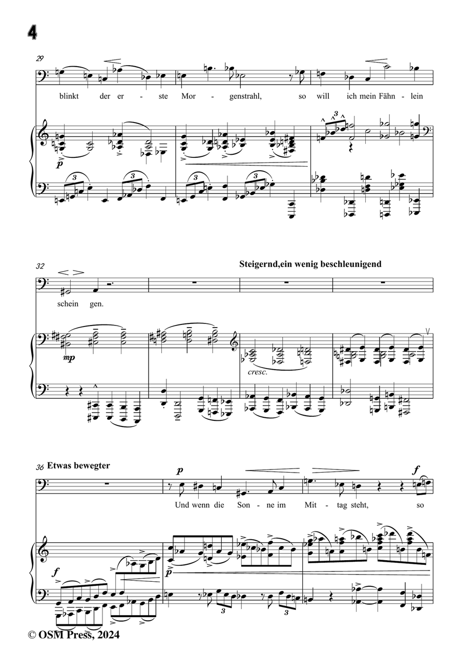 Schoenberg-Der verlorene Haufen,in a minor Piano, Vocal scores gallery preview page 6